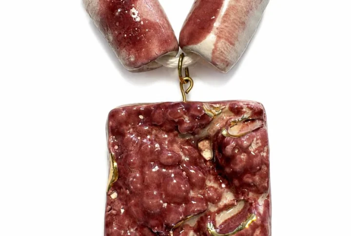 Collar Berry — collar artesanal cerámica Eleven