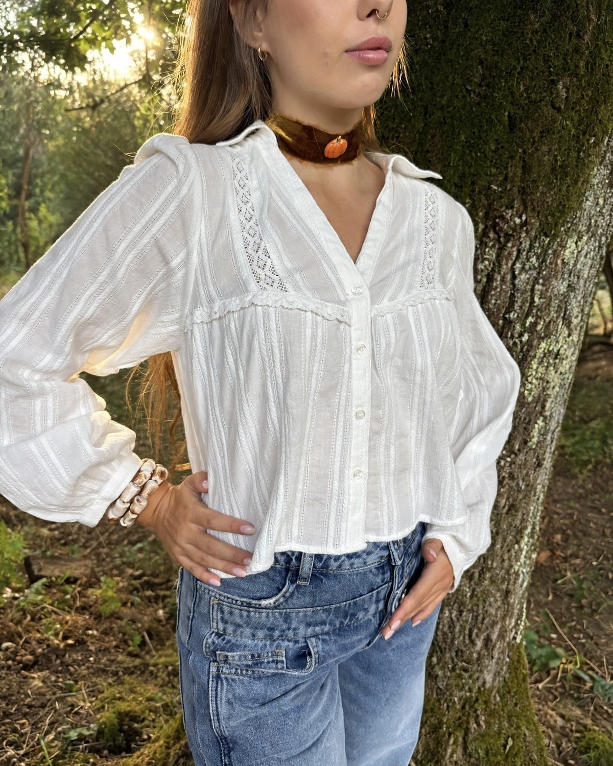 choker-cosecha-calabaza-ceramica-artesanal-ajustable-sendero-eleven-atelier