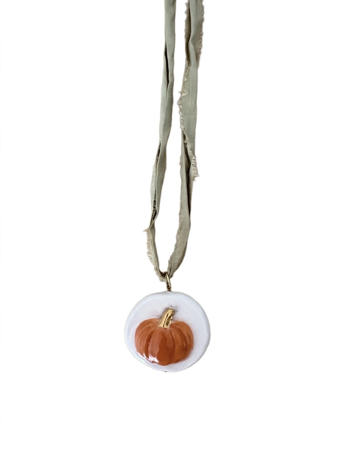 colgante-ceramica-calabaza-cosecha-cinta-seda-eleven