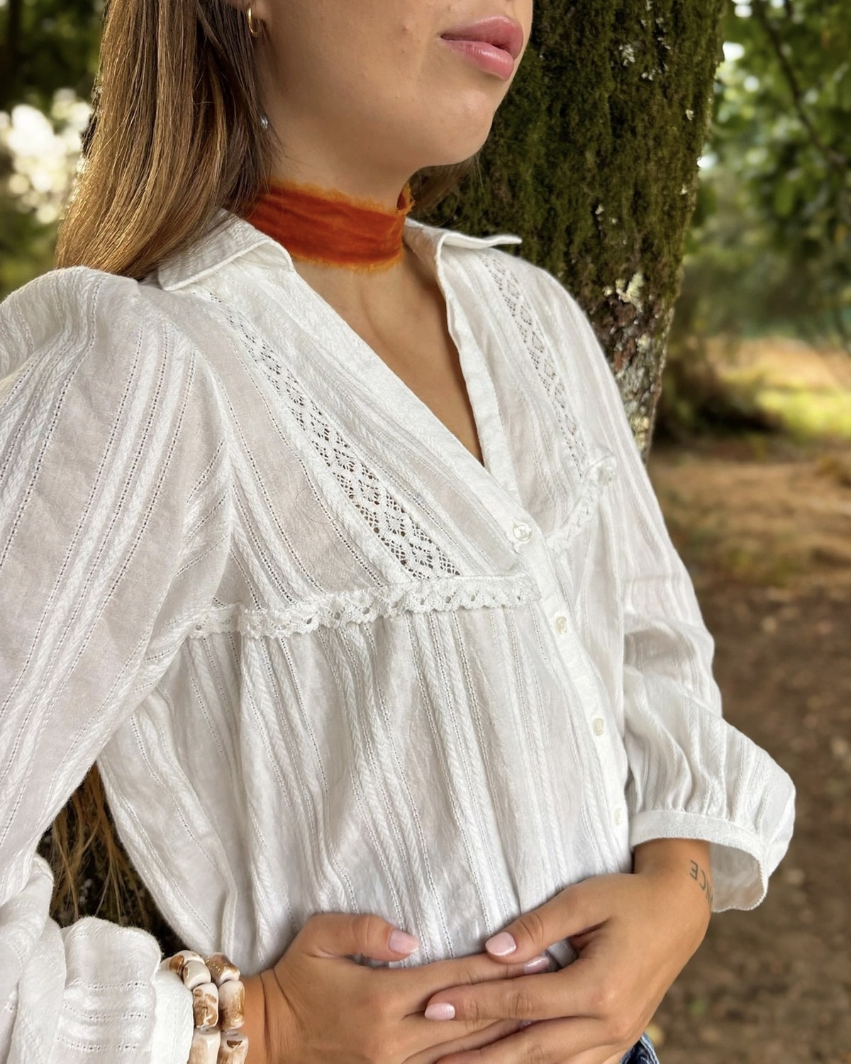 choker-ocre-ceramica-artesanal-ajustable-sendero-eleven-atelier